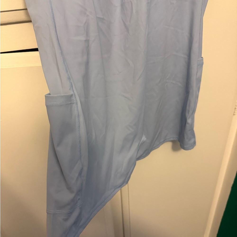 Halara Everyday Soft Blue Sleeveless Dress - Picture 6 of 6